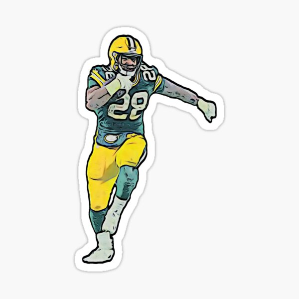 Green Bay Packers: AJ Dillon 2021 - Officially Licensed NFL Removable  Adhesive Decal