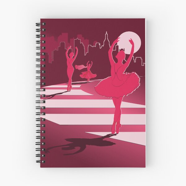 Item preview, Dancers in the Moonlight - Red Dancers on Shades of Red Cityscape - VBK - VisionsByKaren designed and sold by VisionsByKaren.