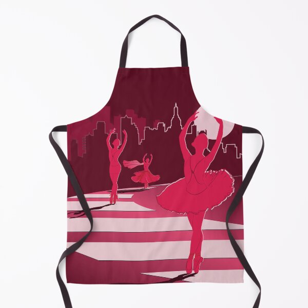 Item preview, Dancers in the Moonlight - Red Dancers on Shades of Red Cityscape - VBK - VisionsByKaren designed and sold by VisionsByKaren.