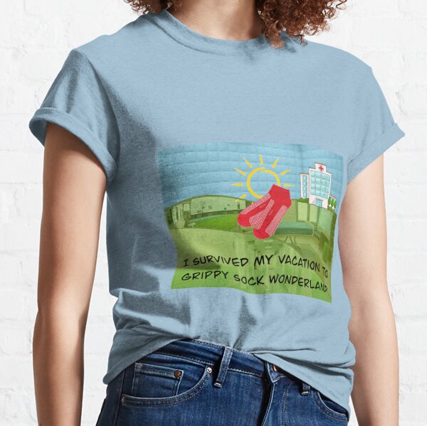 Grippy Sock Vacation T-Shirts for Sale | Redbubble