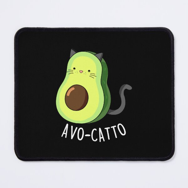 Item preview, Avocatto Funny Avocado Puns (Dark BG) designed and sold by punnybone.
