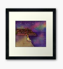 Night sky Framed Print