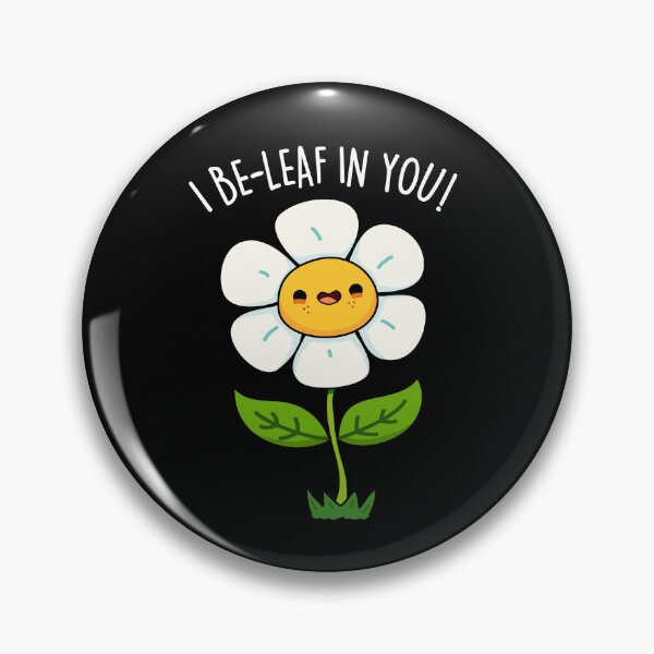 Item preview, Beleaf In Yourself Funny Plant Puns (Dark BG) designed and sold by punnybone.