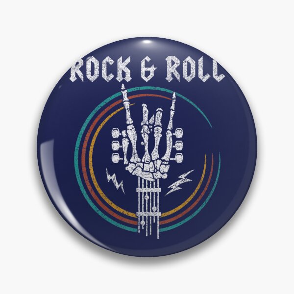 Item preview, Rock N Roll Heavy Metal Music Skeleton Guitar Hand Sign designed and sold by BubuNerea.