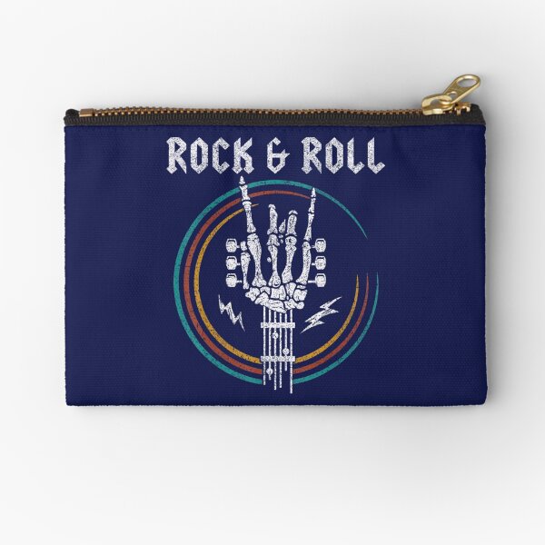 Item preview, Rock N Roll Heavy Metal Music Skeleton Guitar Hand Sign designed and sold by BubuNerea.