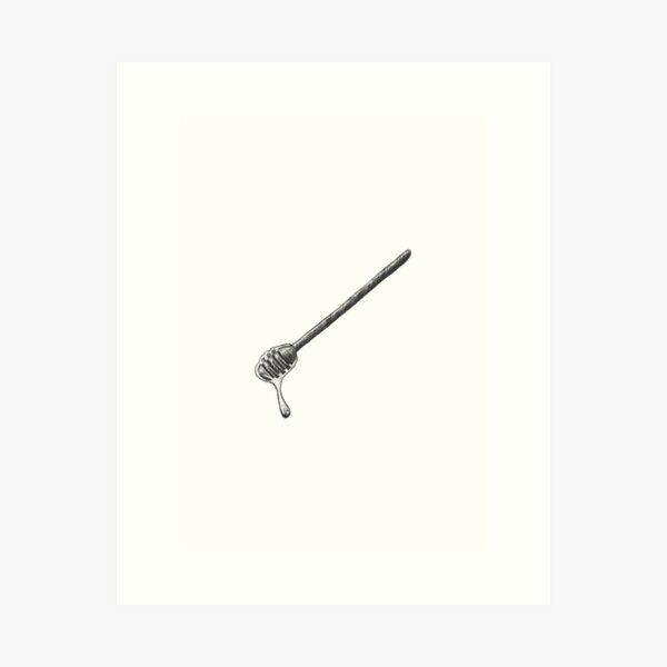 Item preview, Honey Dipper Sketch designed and sold by DaisyGrumley.