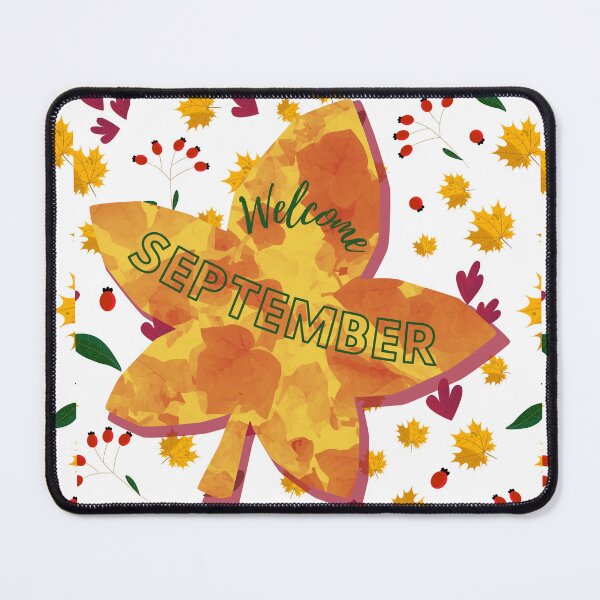 Item preview, Welcome September (Leaves) designed and sold by SimplyMe-Plus.