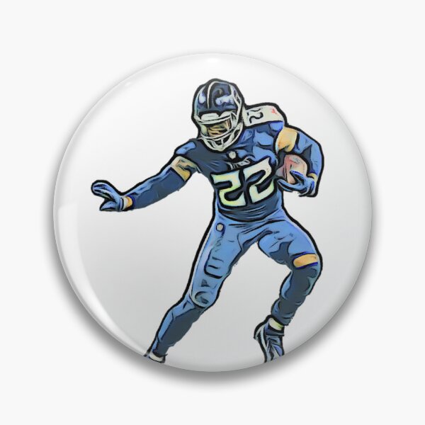 Item preview, Derrick Henry titans running back  bold cartoon  designed and sold by eNVy Co.
