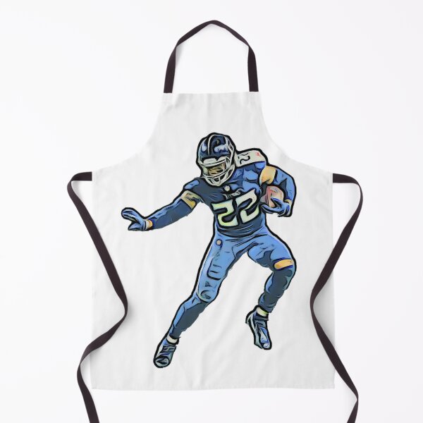 Item preview, Derrick Henry titans running back bold cartoon designed and sold by eNVy Co.