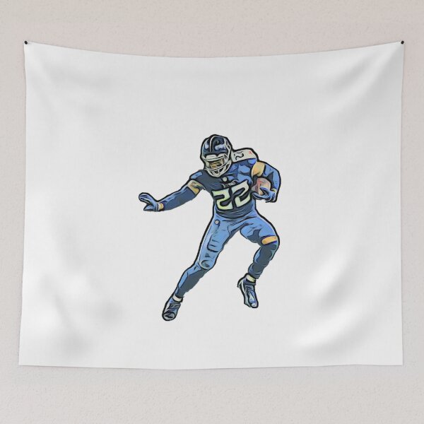 Item preview, Derrick Henry titans running back  bold cartoon  designed and sold by eNVy Co.