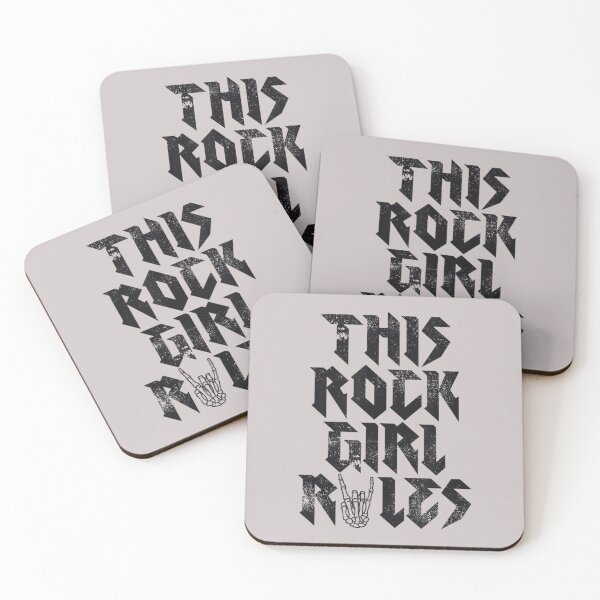 Item preview, Rock Music Lover This Rock Girl Rules Rock N Roll Women designed and sold by BubuNerea.