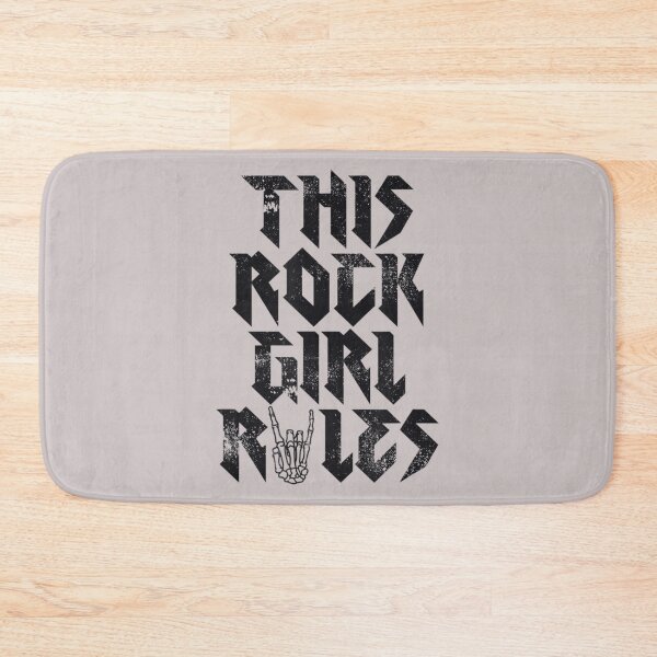 Item preview, Rock Music Lover This Rock Girl Rules Rock N Roll Women designed and sold by BubuNerea.