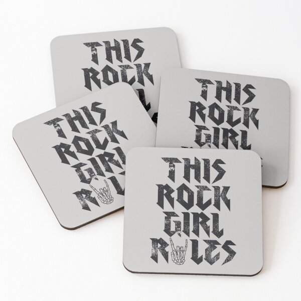 Item preview, Rock Music Lover This Rock Girl Rules Rock N Roll Women designed and sold by BubuNerea.