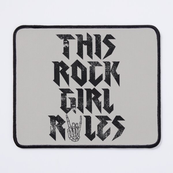 Item preview, Rock Music Lover This Rock Girl Rules Rock N Roll Women designed and sold by BubuNerea.