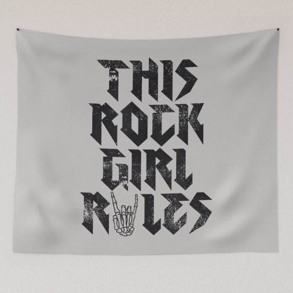 Item preview, Rock Music Lover This Rock Girl Rules Rock N Roll Women designed and sold by BubuNerea.