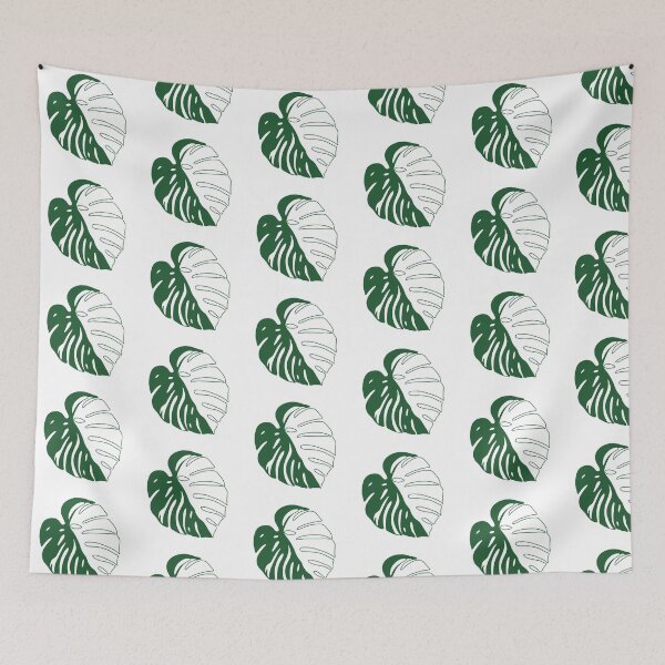 Item preview, Monstera Albo leaf designed and sold by Lindsey Fletcher.