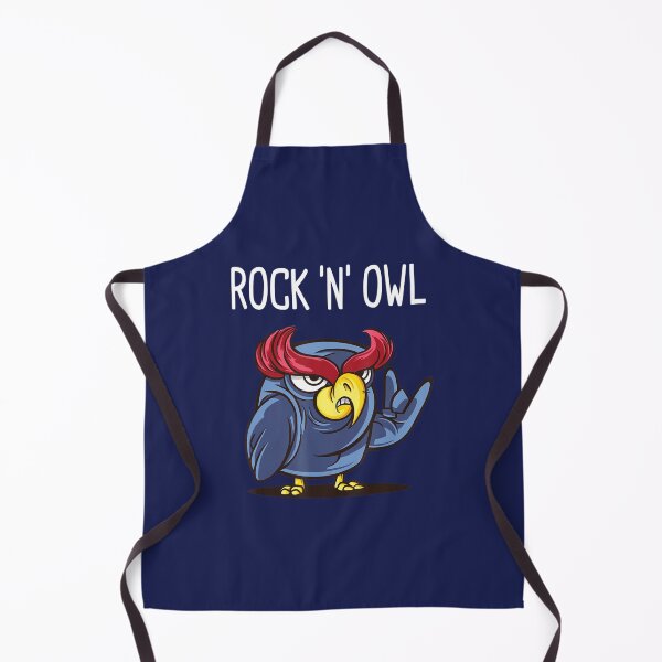 Item preview, Rock N Owl Devil Horns Heavy Metal Music Rock designed and sold by BubuNerea.