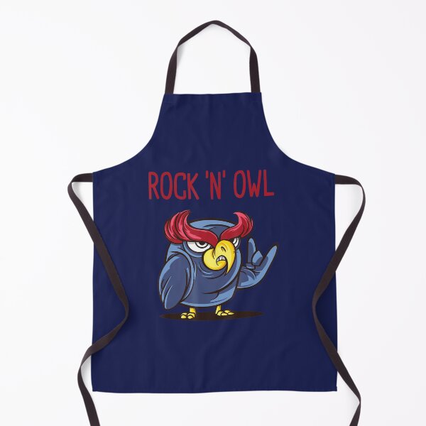 Item preview, Rock N Owl Devil Horns Rock And Roll Heavy Metal designed and sold by BubuNerea.
