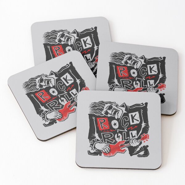 Item preview, Rock 'N' Roll Electric Guitarist Heavy Metal Rock Music Band designed and sold by BubuNerea.