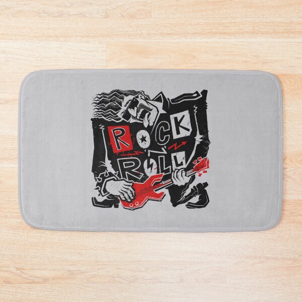 Item preview, Rock 'N' Roll Electric Guitarist Heavy Metal Rock Music Band designed and sold by BubuNerea.