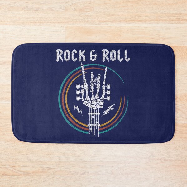 Item preview, Rock N Roll Heavy Metal Music Skeleton Guitar Hand Sign designed and sold by BubuNerea.