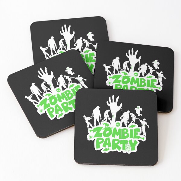 Item preview, partying zombies designed and sold by cutenevil.
