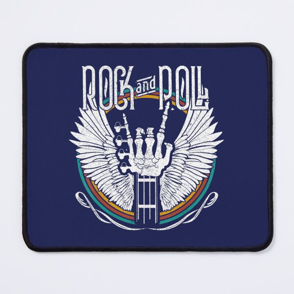 Item preview, Rock N Roll Skeleton Guitar Wing Heavy Metal Music Lover designed and sold by BubuNerea.