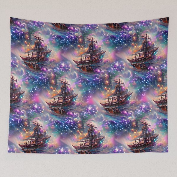 Item preview, Pirate Galaxy Adventures designed and sold by wildredhead.