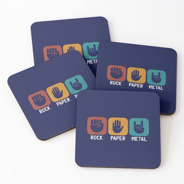 Item preview, Rock Paper Metal Heavy Metal Music designed and sold by BubuNerea.