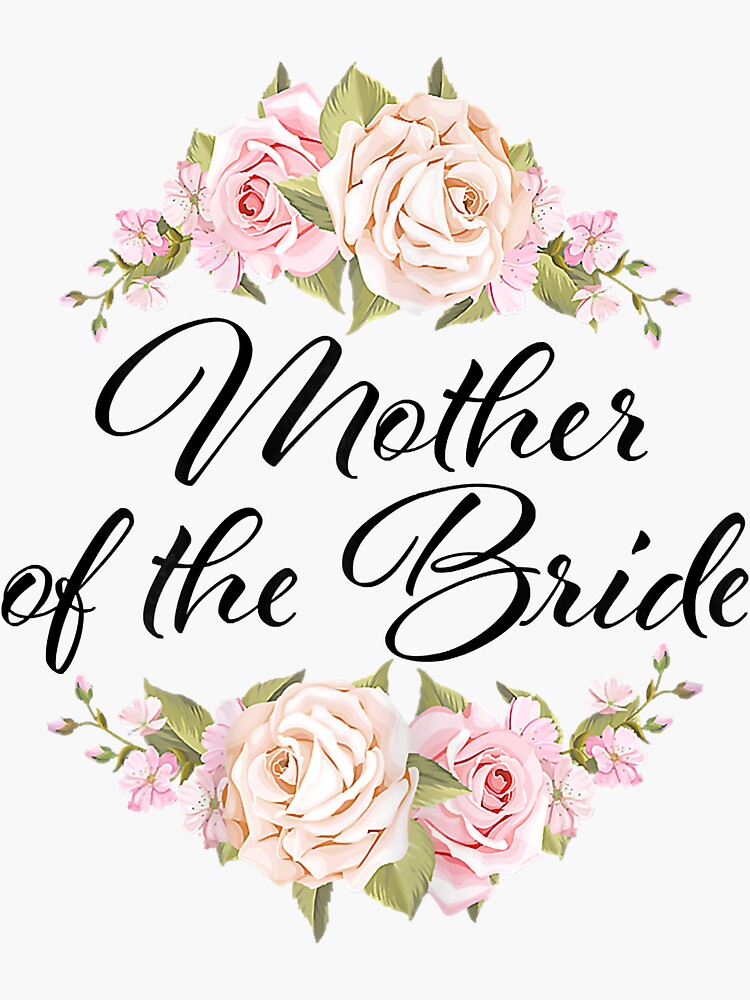 Bride Wedding Sticker