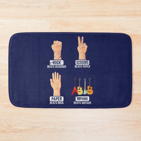 Item preview, Rock Paper Scissors Nothing Beats Guitars Guitar Lover designed and sold by BubuNerea.