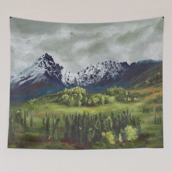 Item preview, Blue Mountain of the Far North designed and sold by Ever-Billotte.