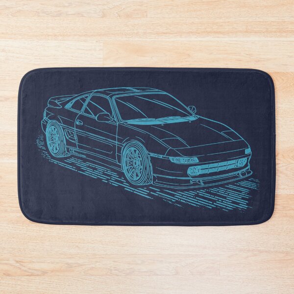 Item preview, JDM Toyota MR2 SW20 Lineart Blueprint designed and sold by JDM Guyvit.