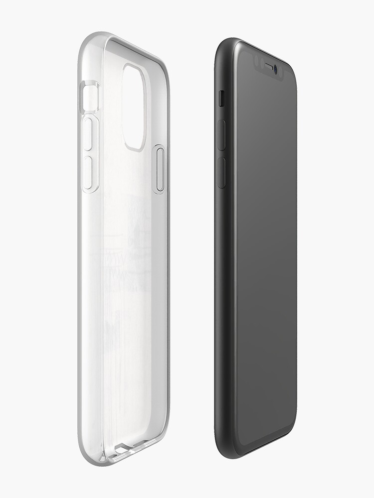 Alternate view of Heartbeat - Abstract Monoprint Artwork iPhone Case & Cover