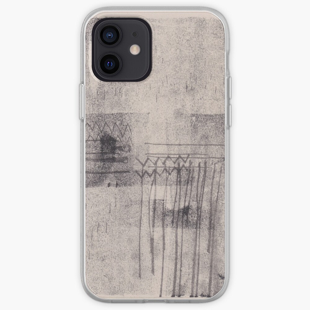 Heartbeat - Abstract Monoprint Artwork iPhone Case & Cover