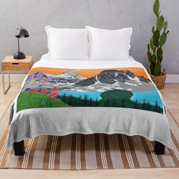 Item preview, Mt. Assiniboine in Bloom designed and sold by empaintstrees.