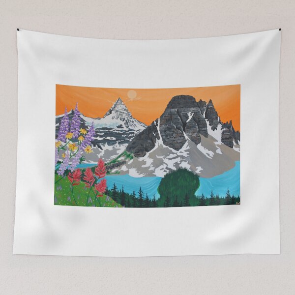 Item preview, Mt. Assiniboine in Bloom designed and sold by empaintstrees.