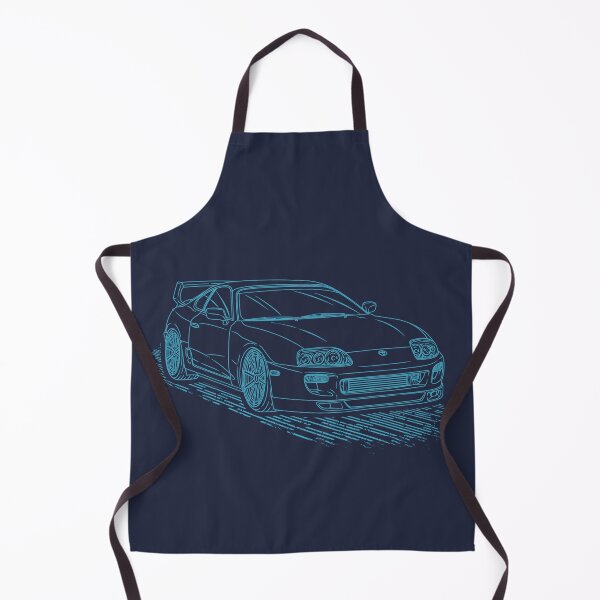 Item preview, JDM Toyota Supra MK4 Lineart Blueprint designed and sold by JDM Guyvit.