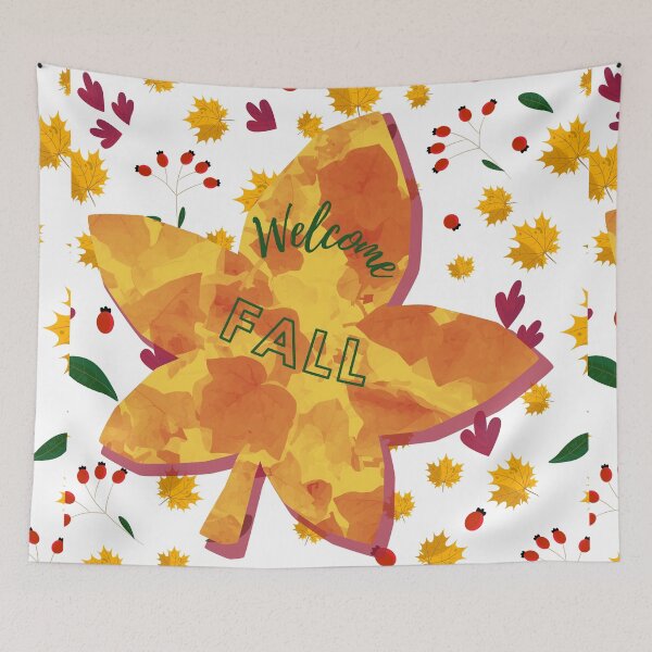 Item preview, Welcome Fall (Leaves) designed and sold by SimplyMe-Plus.