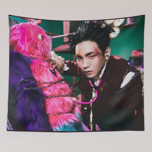 Item preview, Key Gasoline Pink Monster designed and sold by The Petite Me.