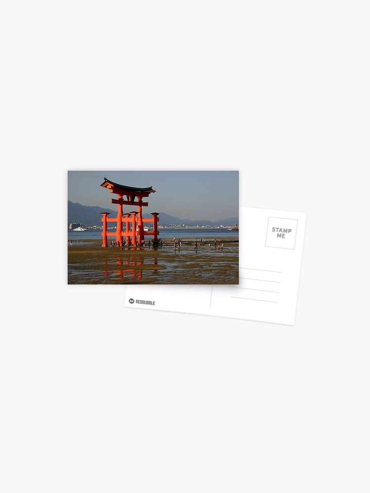 Thumbnail 1 of 2, Postcard, Torri Gate  designed and sold by GDPhotos.