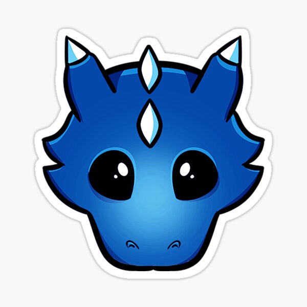 Blue Dragon Sticker