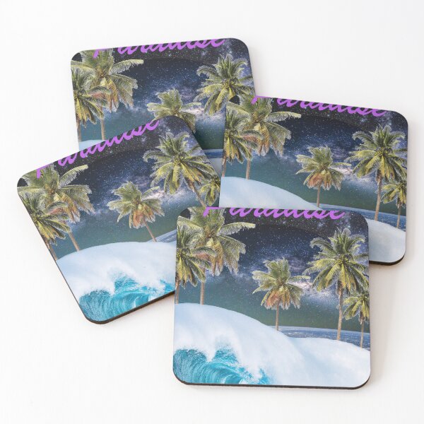 Item preview, Welcome to paradise ! Sci-fi Print designed and sold by trqffic.