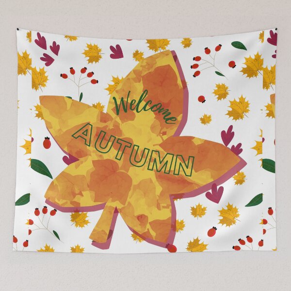 Item preview, Welcome Autumn (Leaves) designed and sold by SimplyMe-Plus.