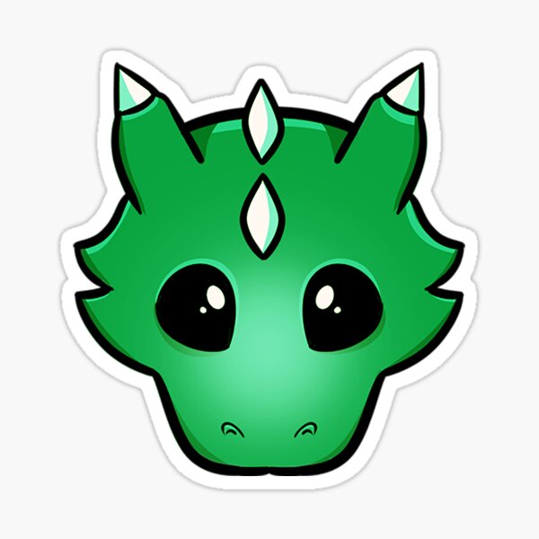 Green Dragon Sticker