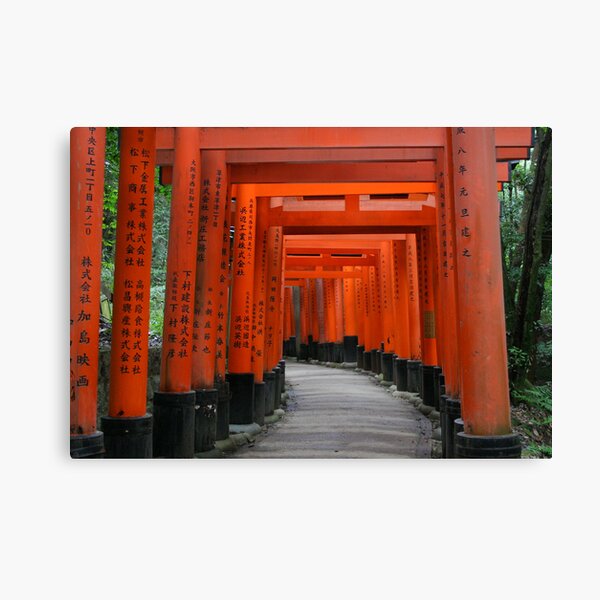 Torri Gates Canvas Print