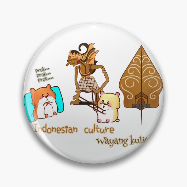 Item preview, Hamster | Hamster Lover - Indonesian culture Wayang kulit designed and sold by FennyWijayaMomo.