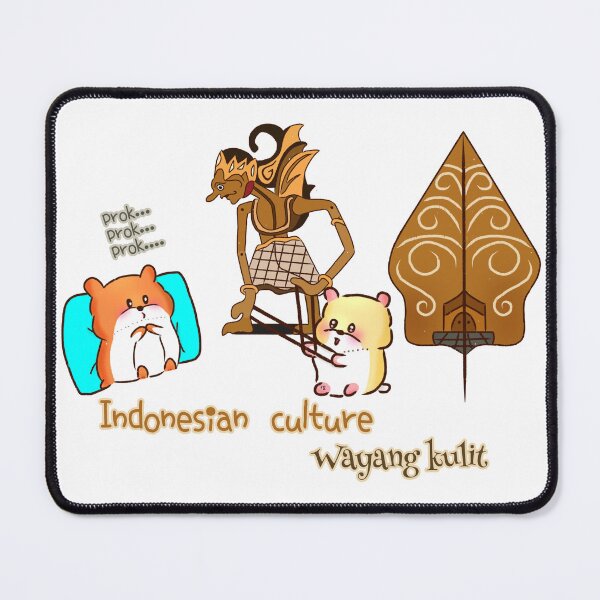Item preview, Hamster | Hamster Lover - Indonesian culture Wayang kulit designed and sold by FennyWijayaMomo.