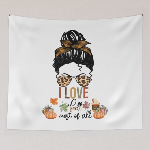 Item preview, I Love Fall Most Of All designed and sold by R&BApparel.