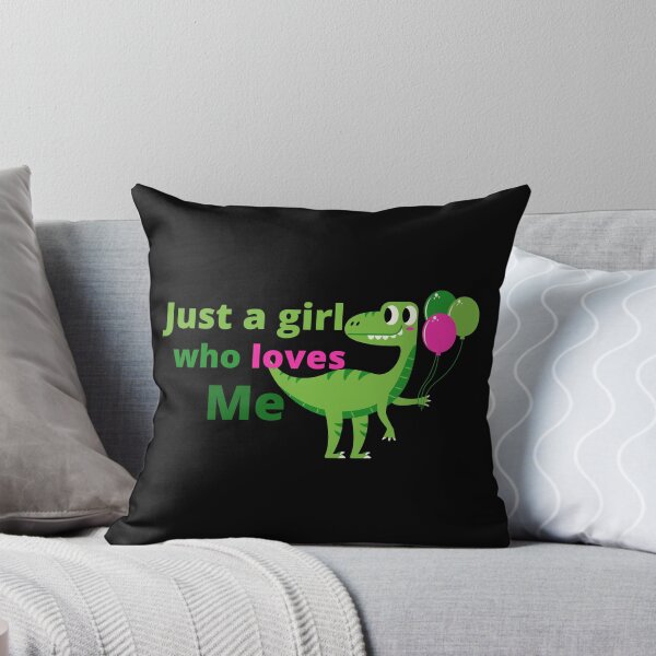 Item preview, Just a girl who loves dinosaur for kids designed and sold by Amisco Ali.